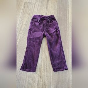 Gymboree Corduroy Burgandy Pants